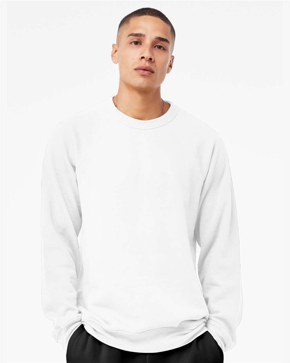 Custom Unisex Sponge Fleece Raglan Crewneck Sweatshirt – Add Your Logo or Design