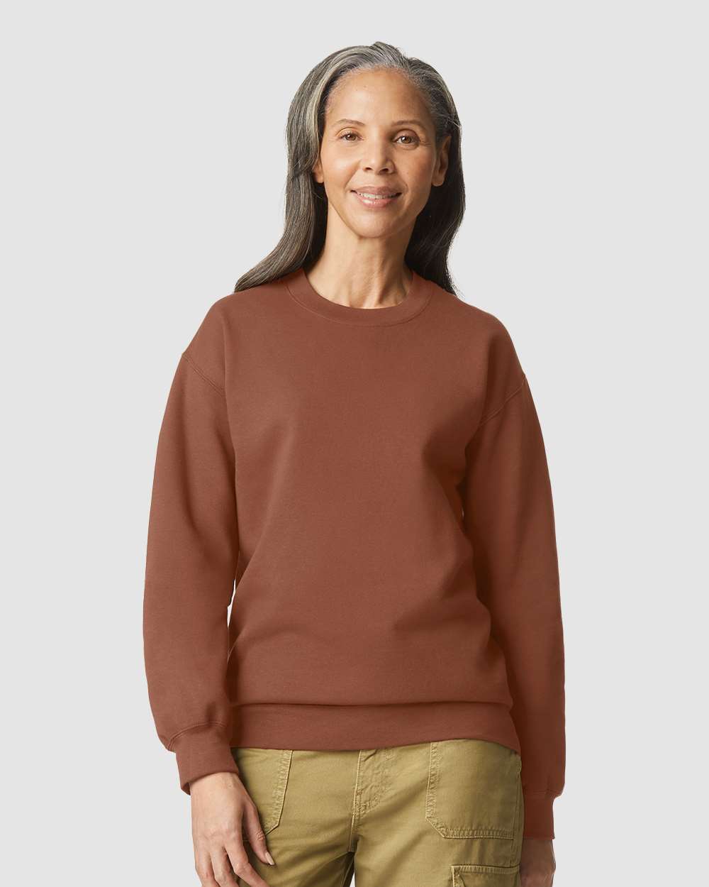 Custom Unisex Softstyle Midweight Crewneck Sweatshirt – Add Your Logo or Design