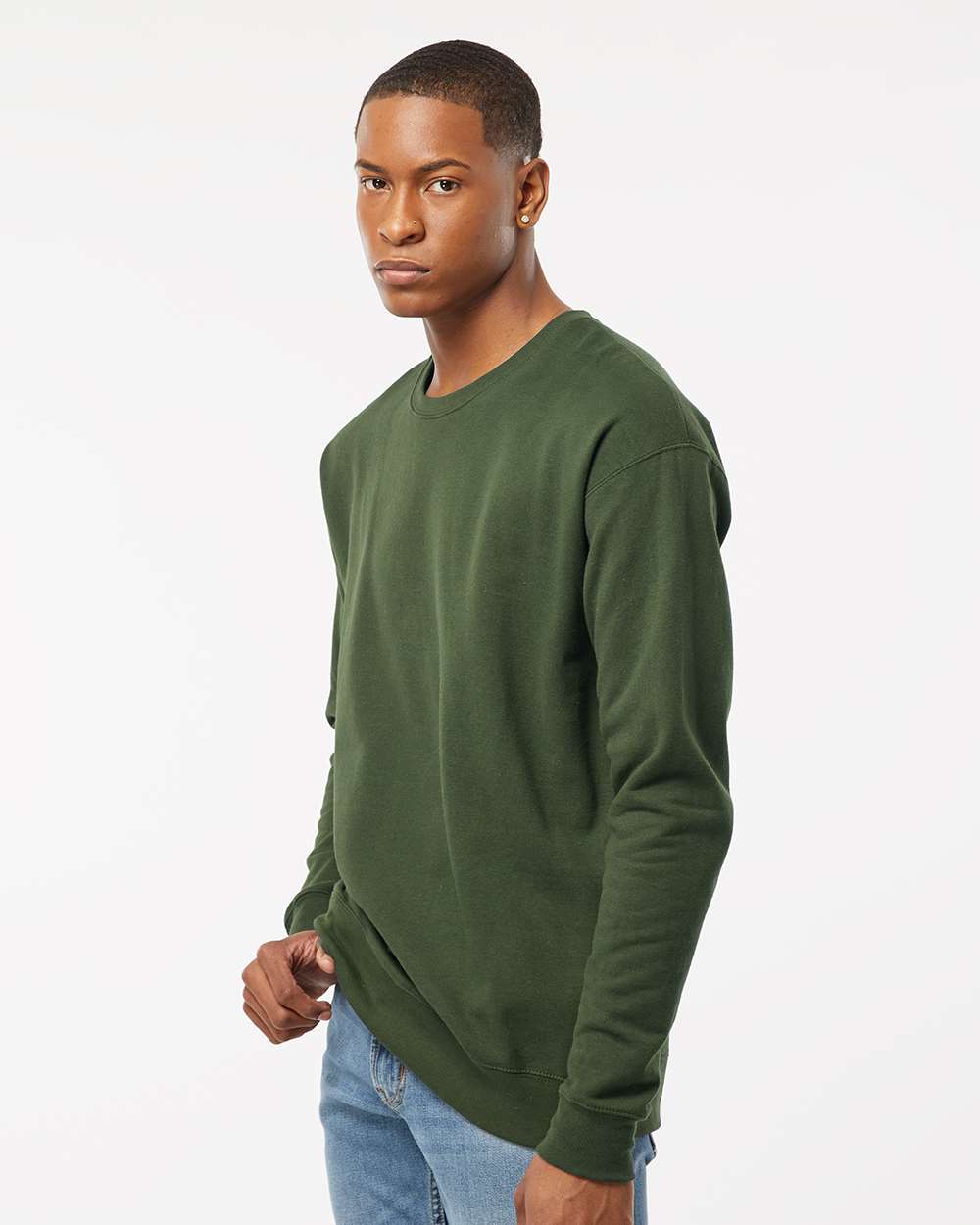 Custom Unisex Fleece Crewneck Sweatshirt – Add Your Logo or Design