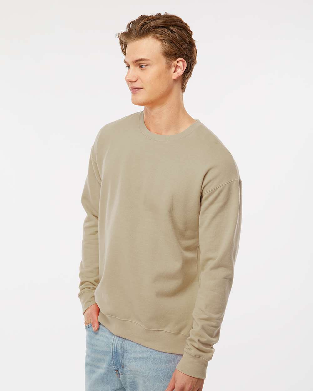Custom Unisex Fleece Crewneck Sweatshirt – Add Your Logo or Design