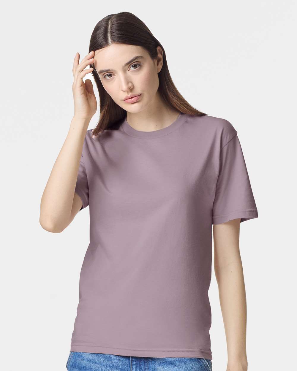 Custom Fine Jersey Cotton T-Shirt – Add Your Logo or Design