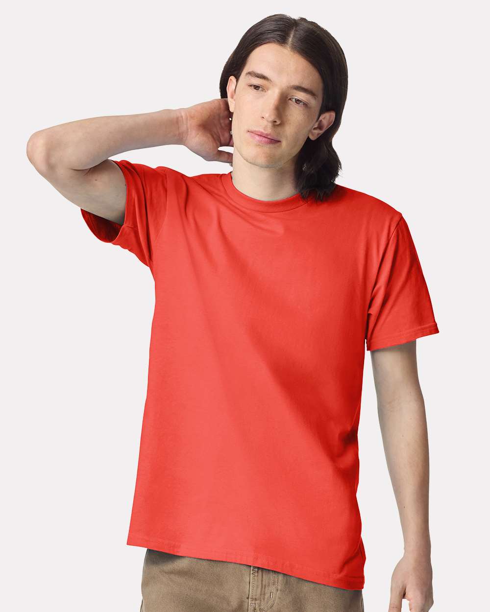 Custom Fine Jersey Cotton T-Shirt – Add Your Logo or Design