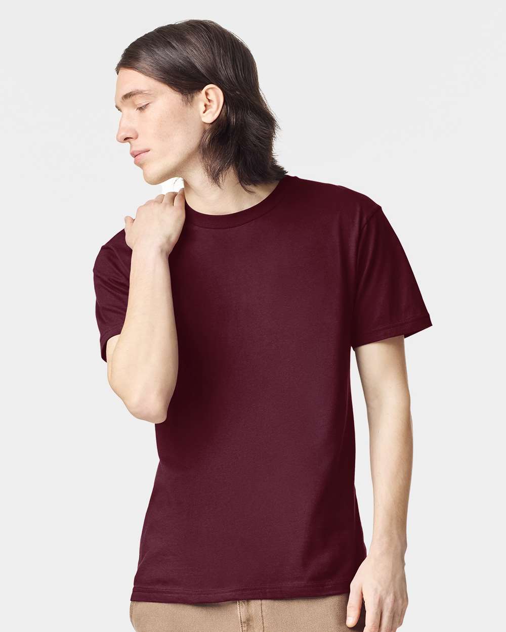 Custom Fine Jersey Cotton T-Shirt – Add Your Logo or Design