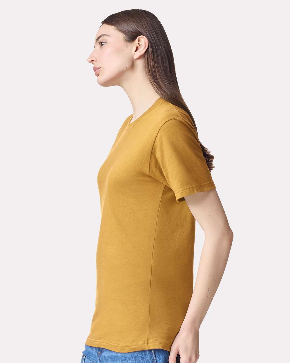 Custom Fine Jersey Cotton T-Shirt – Add Your Logo or Design