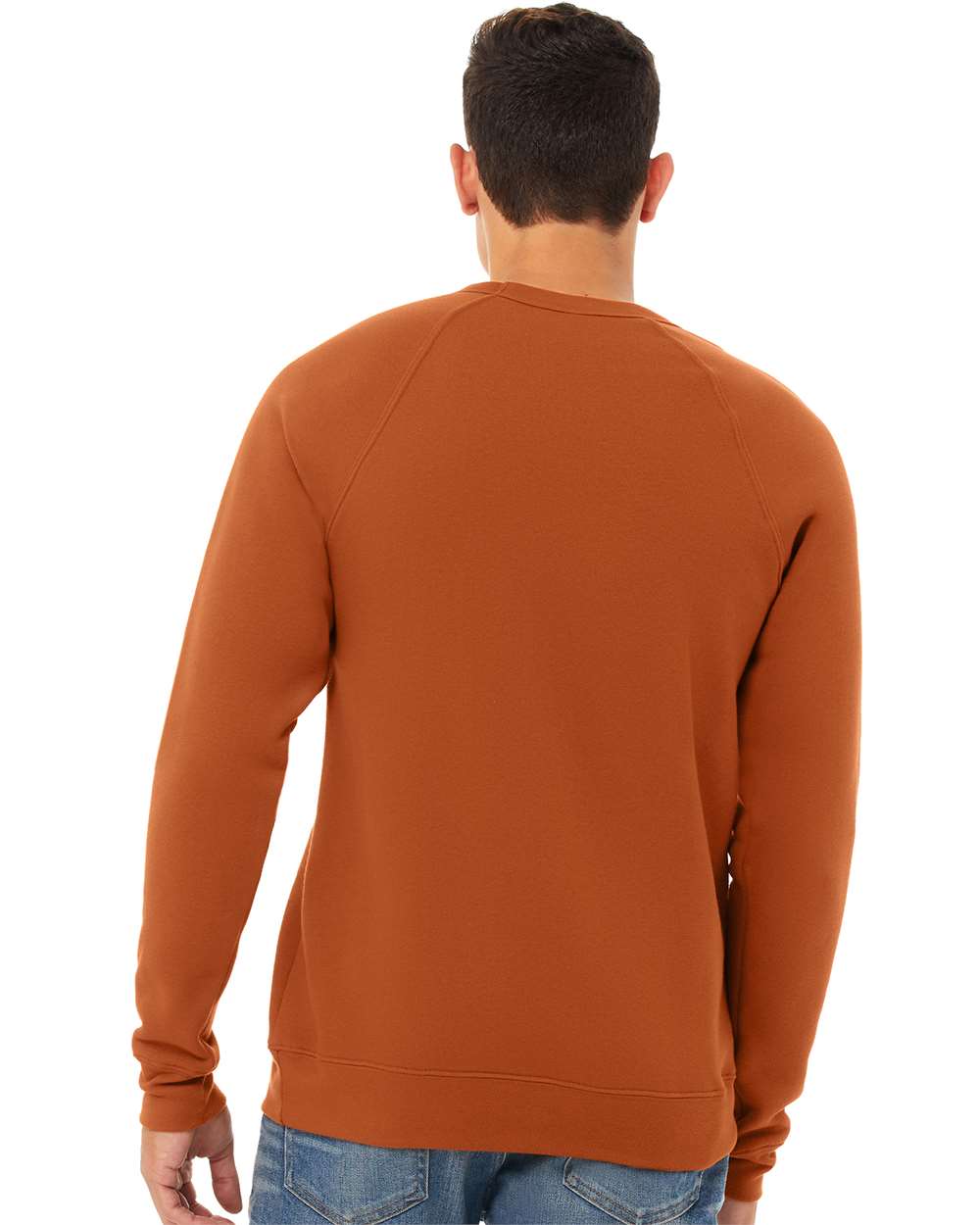 Custom Unisex Sponge Fleece Raglan Crewneck Sweatshirt – Add Your Logo or Design