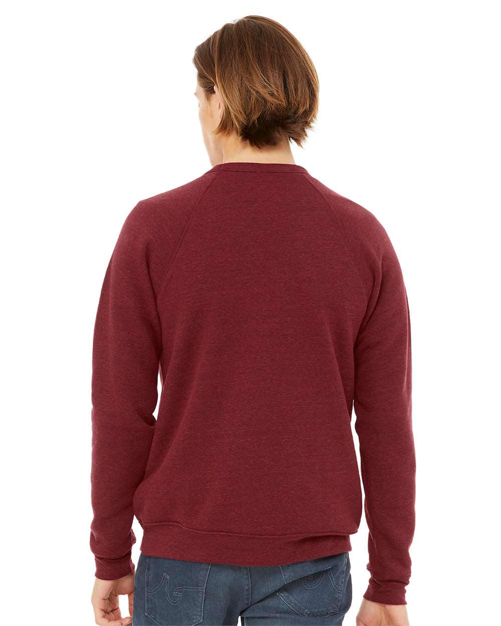 Custom Unisex Sponge Fleece Raglan Crewneck Sweatshirt – Add Your Logo or Design