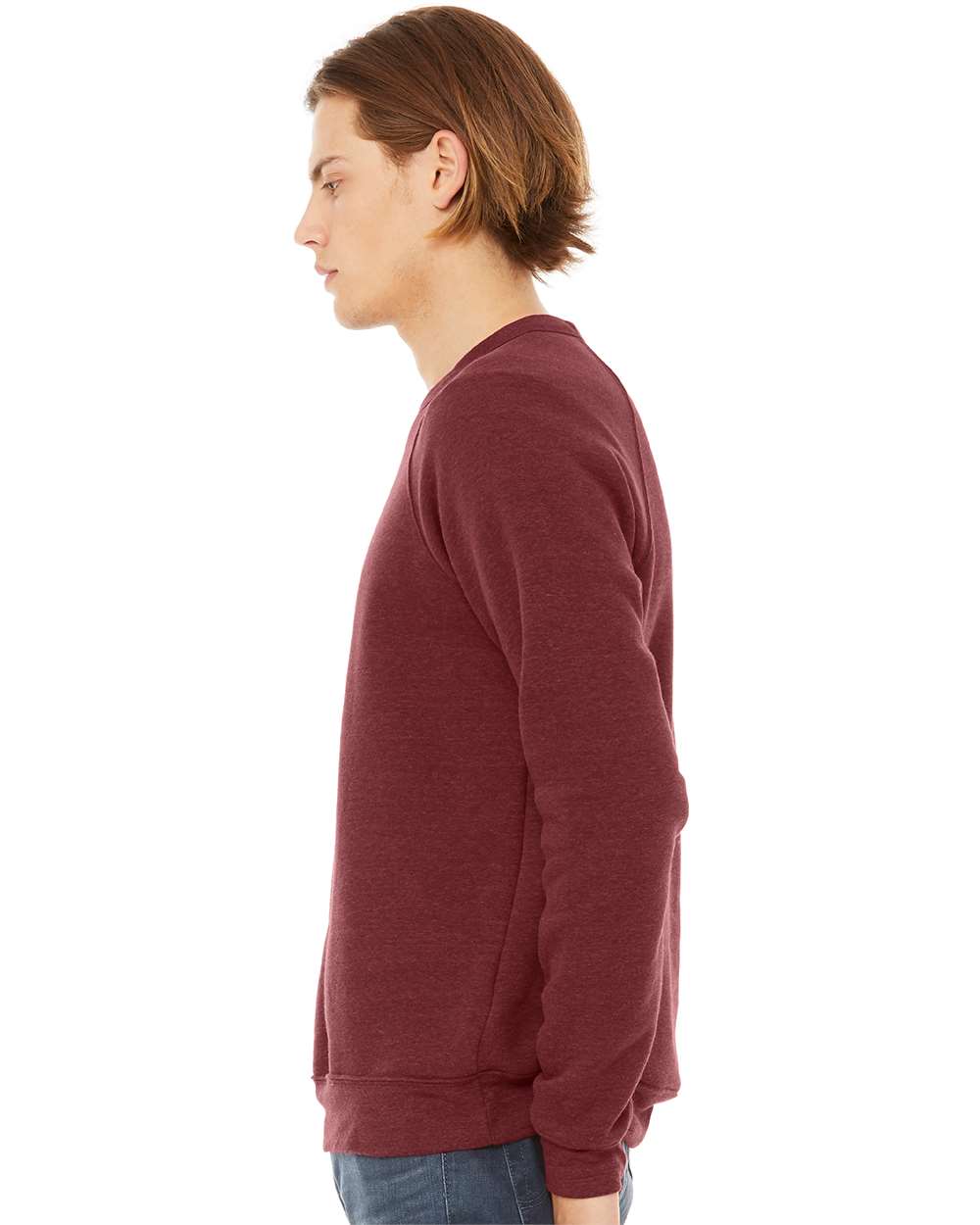 Custom Unisex Sponge Fleece Raglan Crewneck Sweatshirt – Add Your Logo or Design