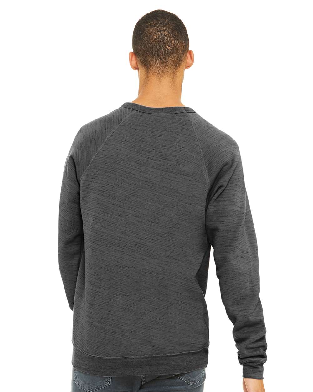 Custom Unisex Sponge Fleece Raglan Crewneck Sweatshirt – Add Your Logo or Design