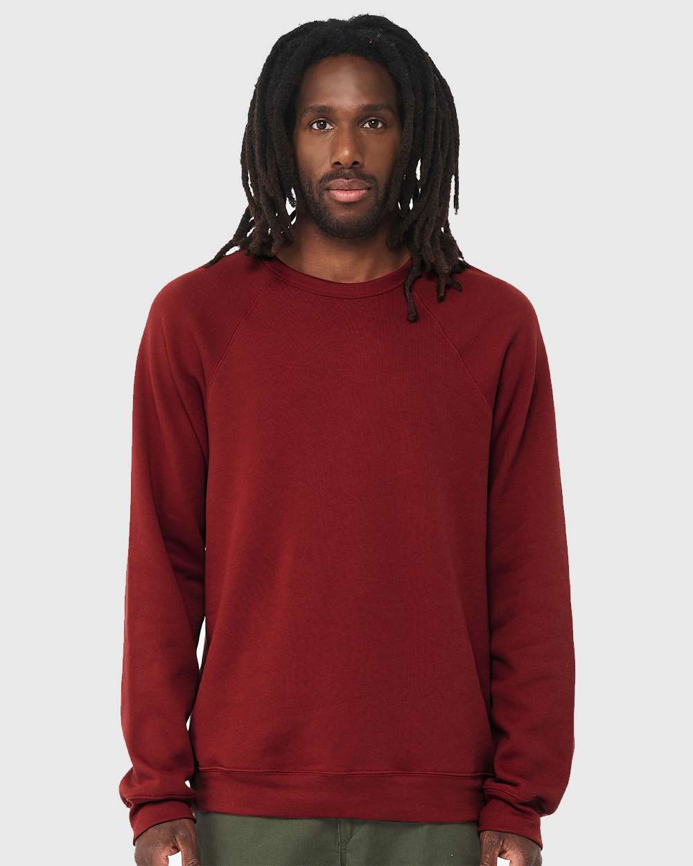 Custom Unisex Sponge Fleece Raglan Crewneck Sweatshirt – Add Your Logo or Design
