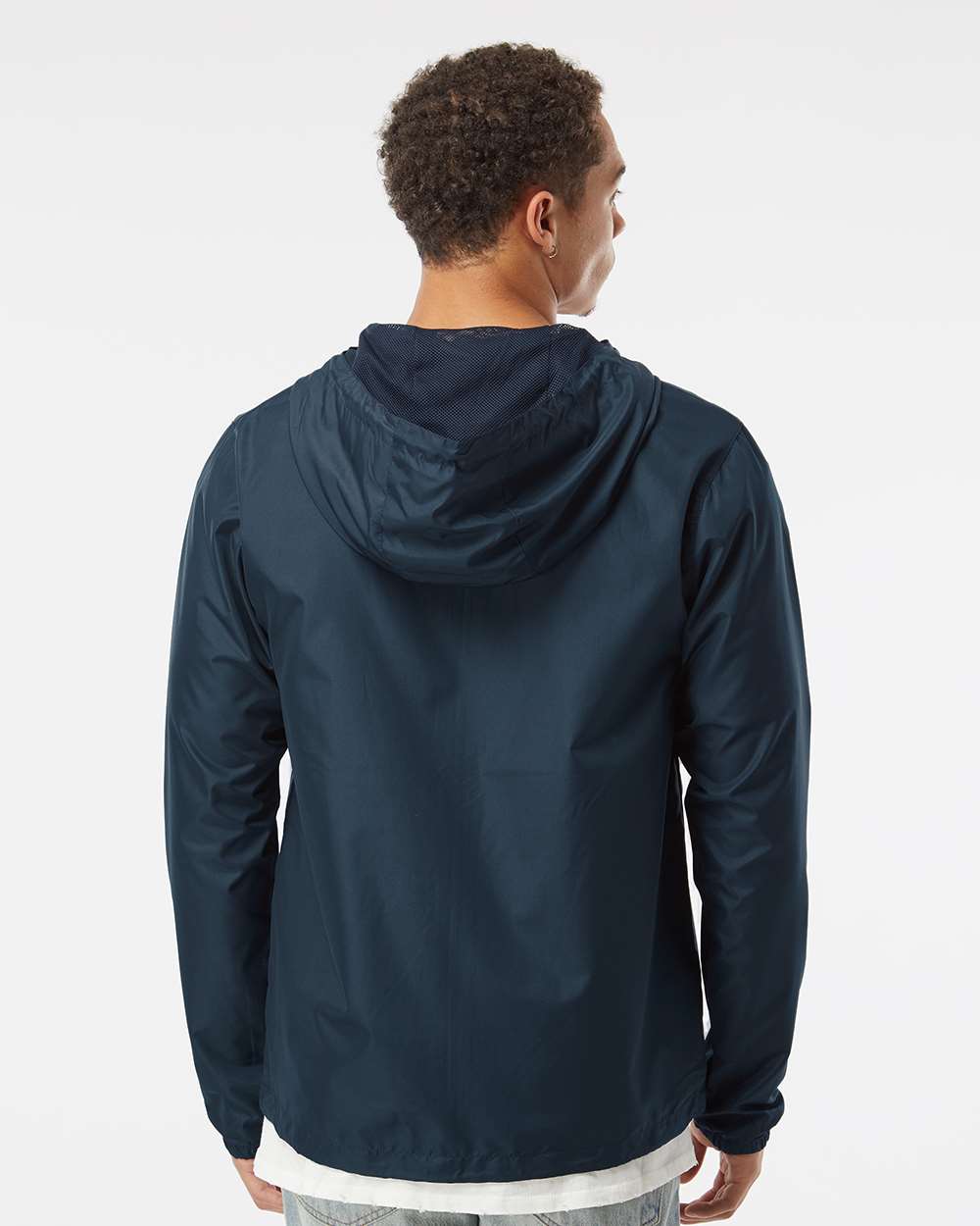 Men's Lightweight Windbreaker Full-Zip Jacket