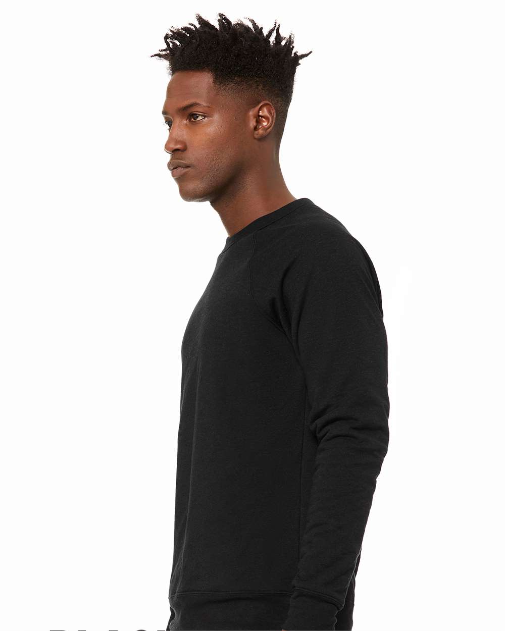 Custom Unisex Sponge Fleece Raglan Crewneck Sweatshirt – Add Your Logo or Design