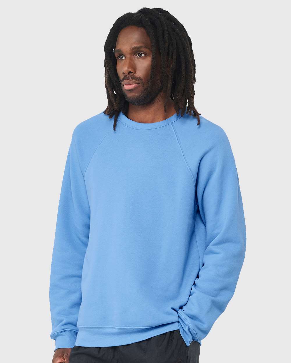 Custom Unisex Sponge Fleece Raglan Crewneck Sweatshirt – Add Your Logo or Design