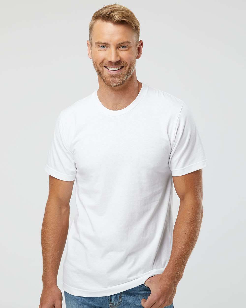 Custom Fine Jersey Cotton T-Shirt – Add Your Logo or Design