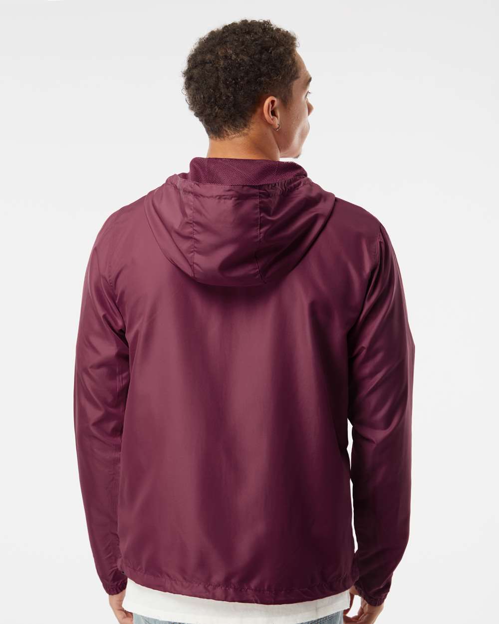 Men's Lightweight Windbreaker Full-Zip Jacket