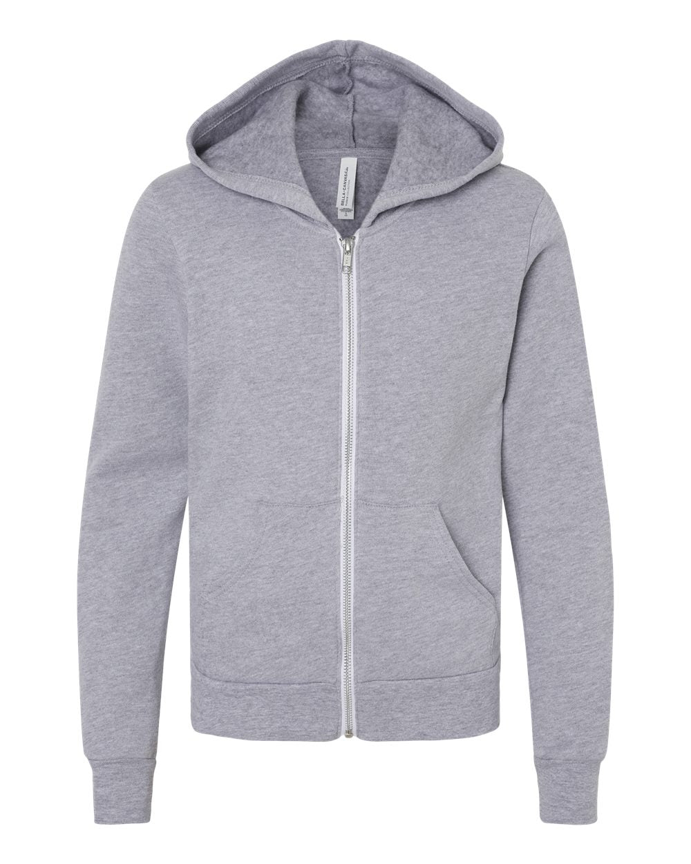 Custom Youth Sponge Fleece Full-Zip Hoodie – Add Your Logo or Design