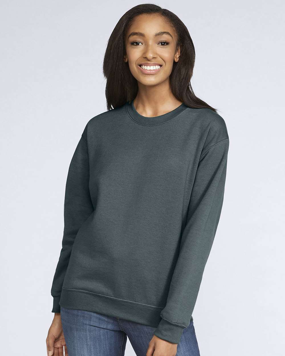 Custom Unisex Softstyle Midweight Crewneck Sweatshirt – Add Your Logo or Design