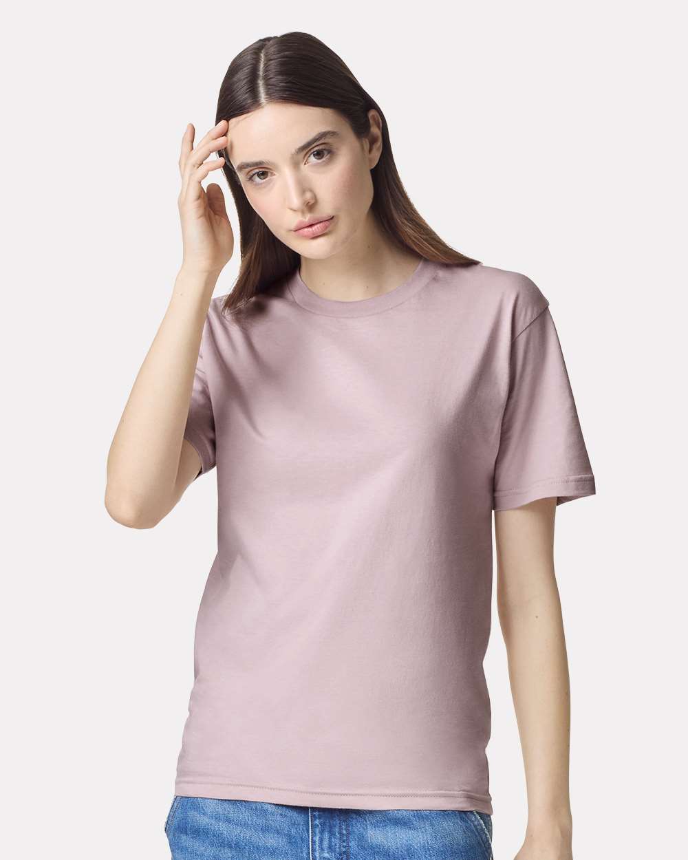 Custom Fine Jersey Cotton T-Shirt – Add Your Logo or Design