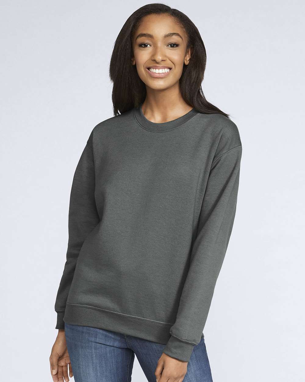 Custom Unisex Softstyle Midweight Crewneck Sweatshirt – Add Your Logo or Design
