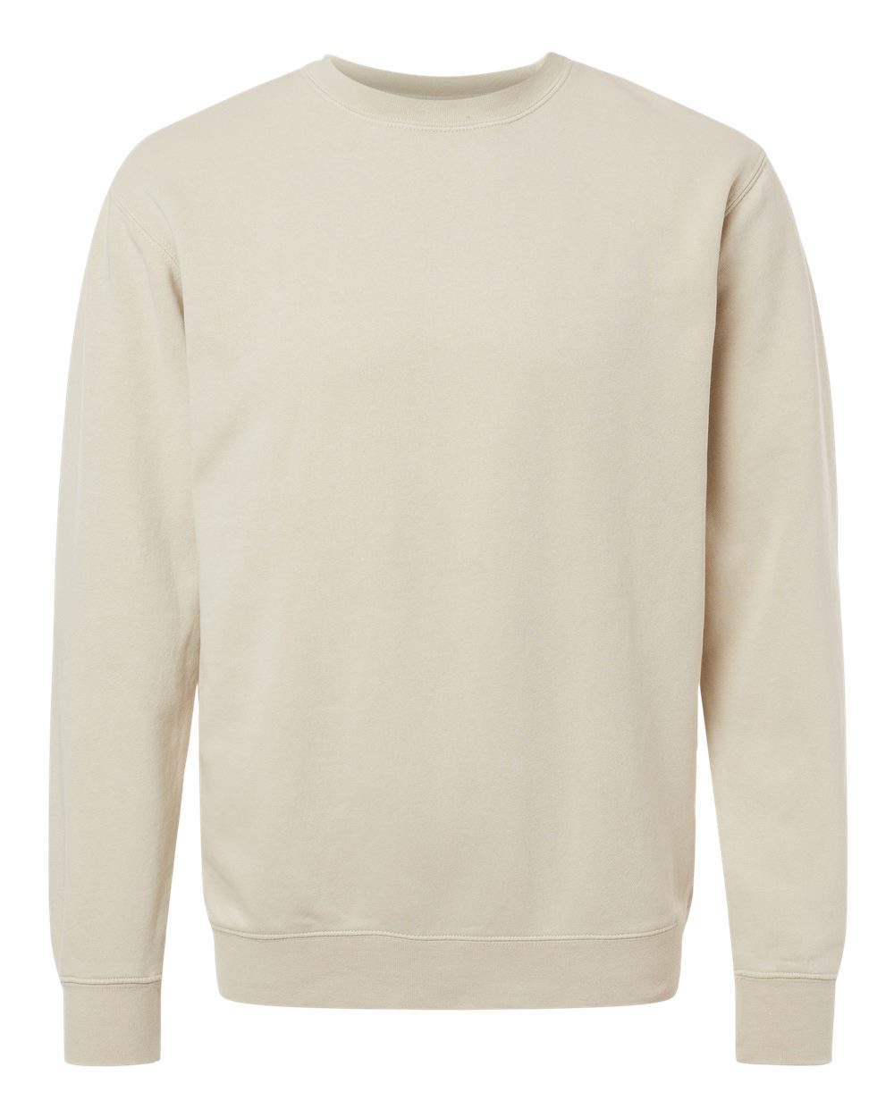Custom Midweight Pigment-Dyed Crewneck Sweatshirt β Add Your Logo or Design