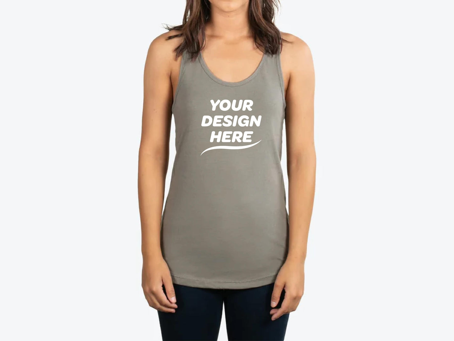 Custom Ideal Racerback Tank – Add Your Logo or Design