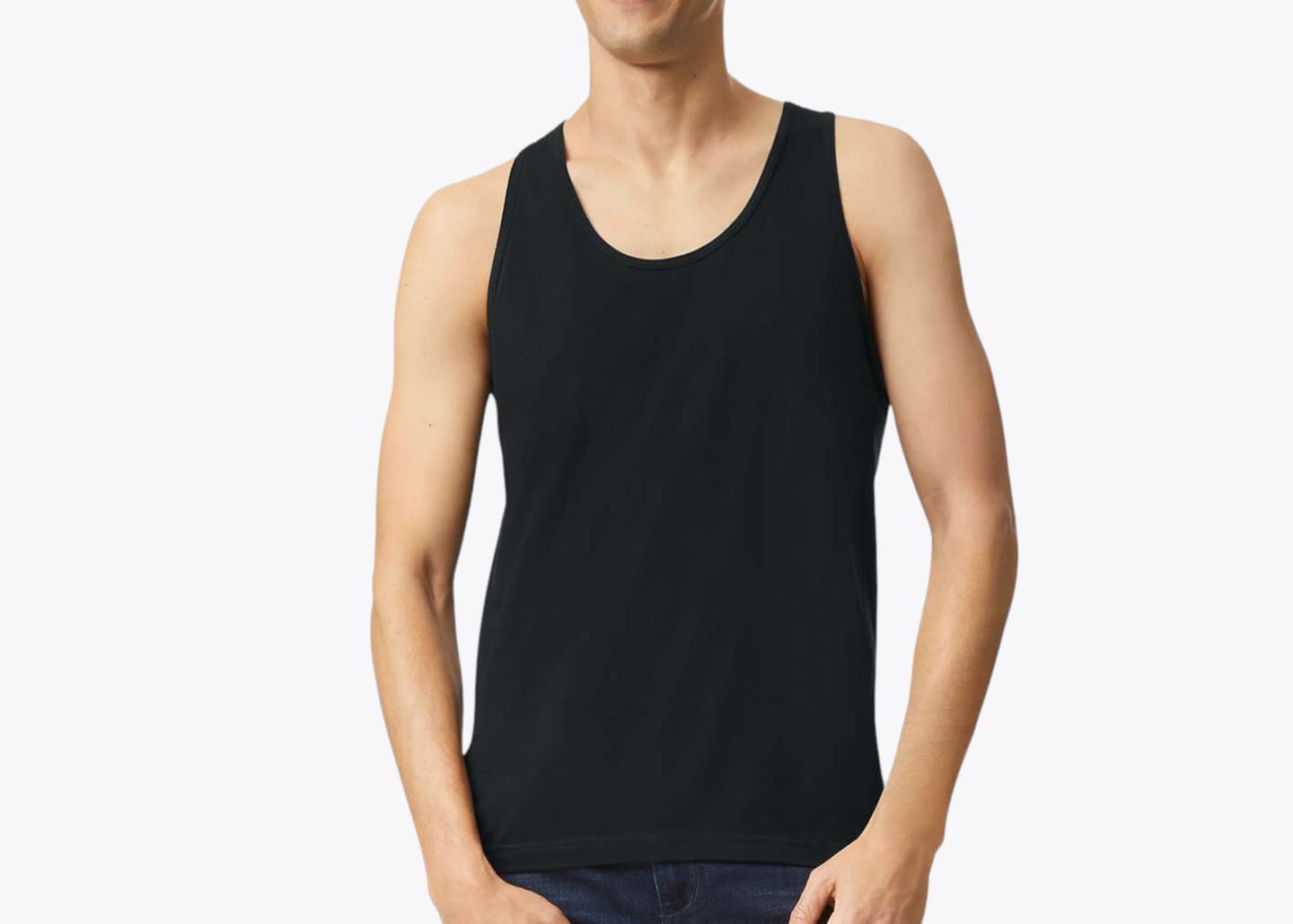 Custom Fine Jersey Tank – Add Your Logo or Design