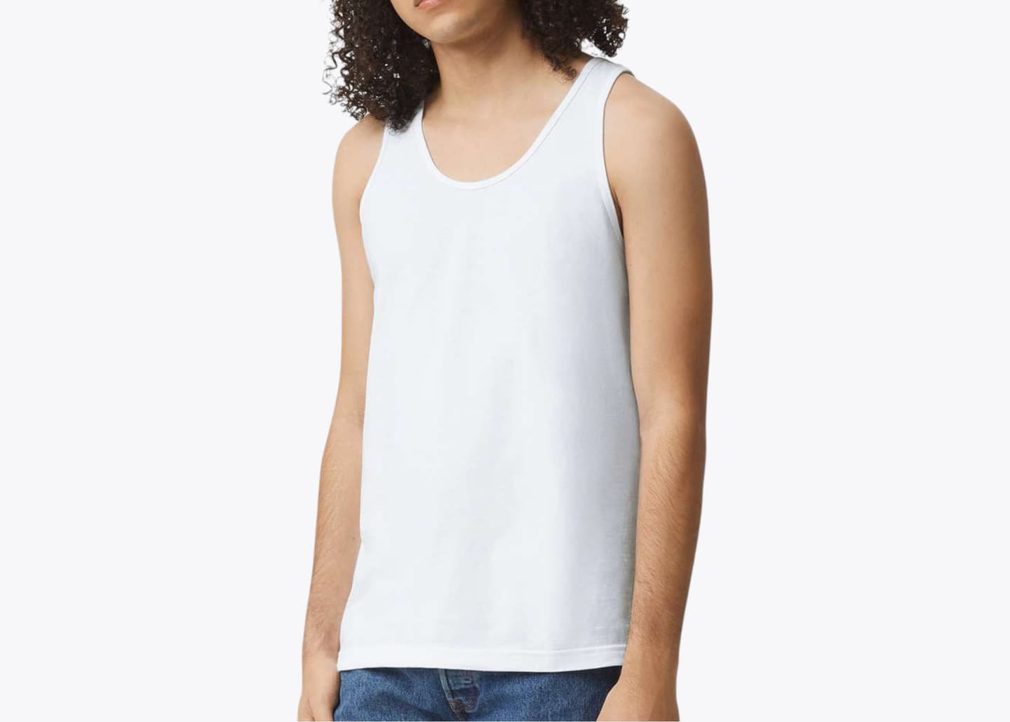 Custom Fine Jersey Tank – Add Your Logo or Design