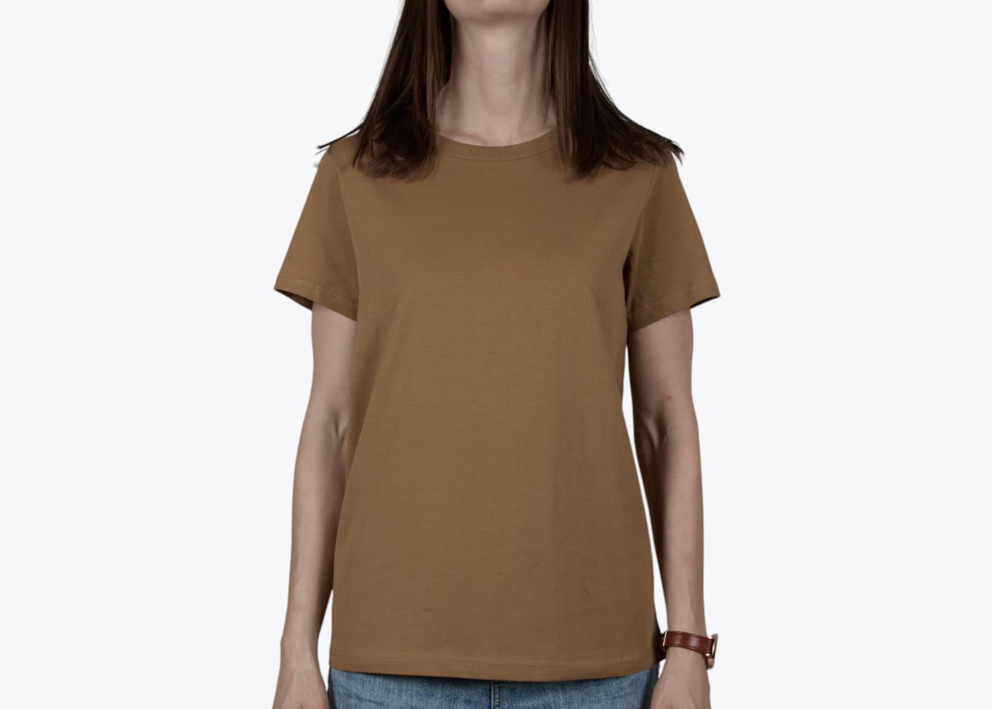 Custom Women’s Maple Cotton T-Shirt – Add Your Logo or Design