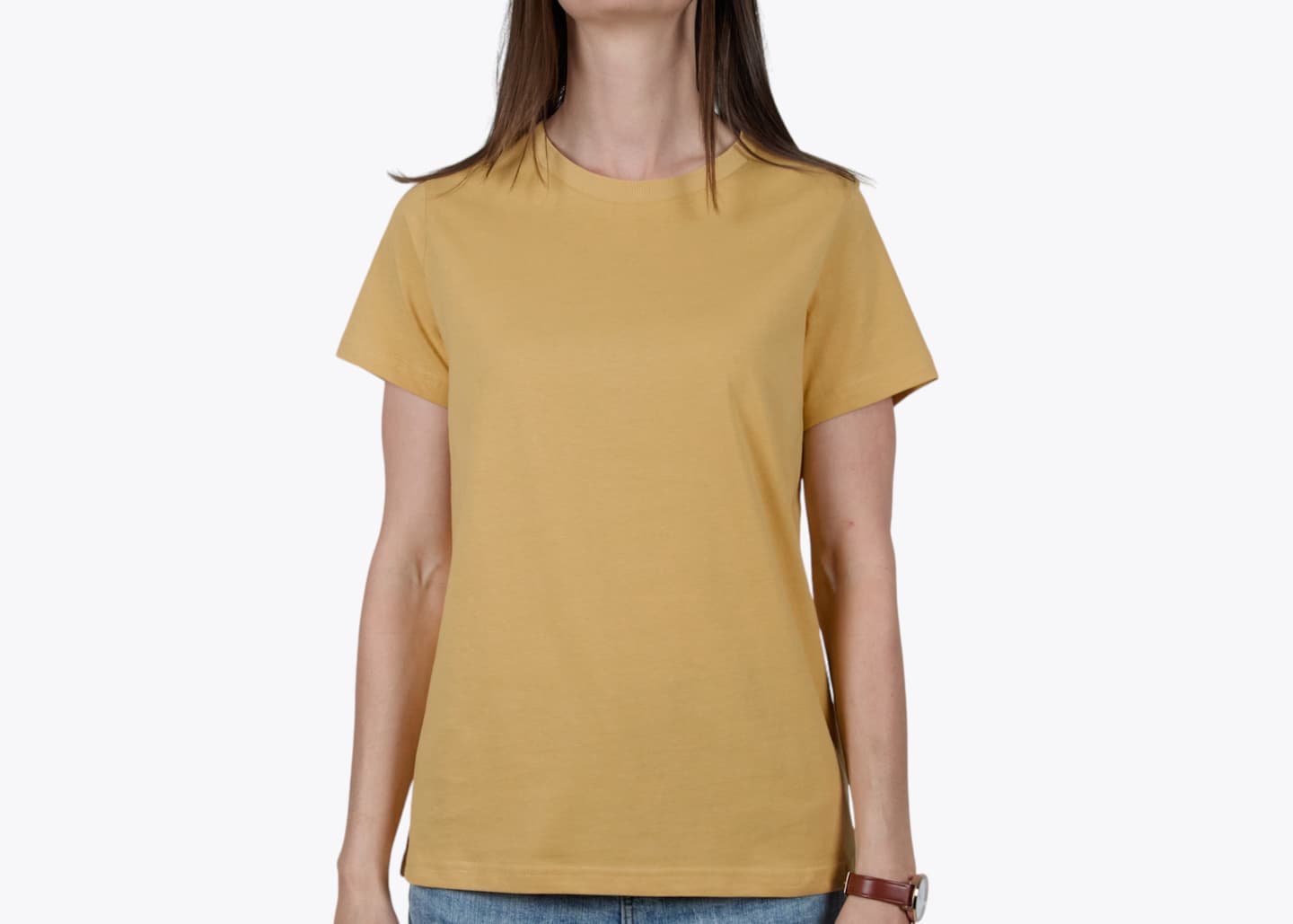 Custom Women’s Maple Cotton T-Shirt – Add Your Logo or Design