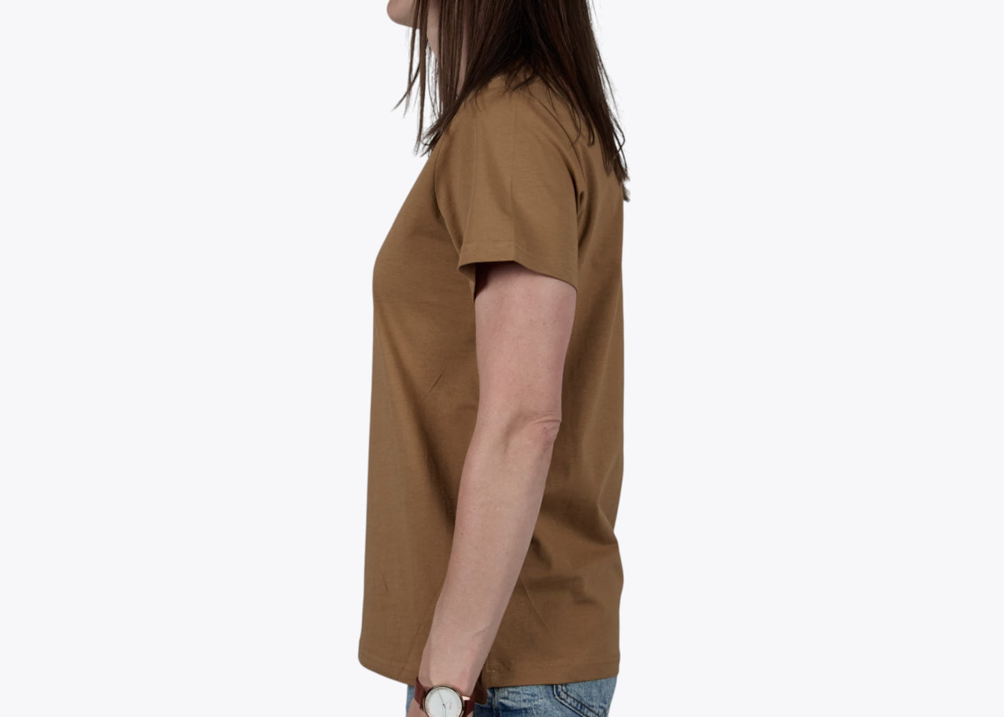 Custom Women’s Maple Cotton T-Shirt – Add Your Logo or Design