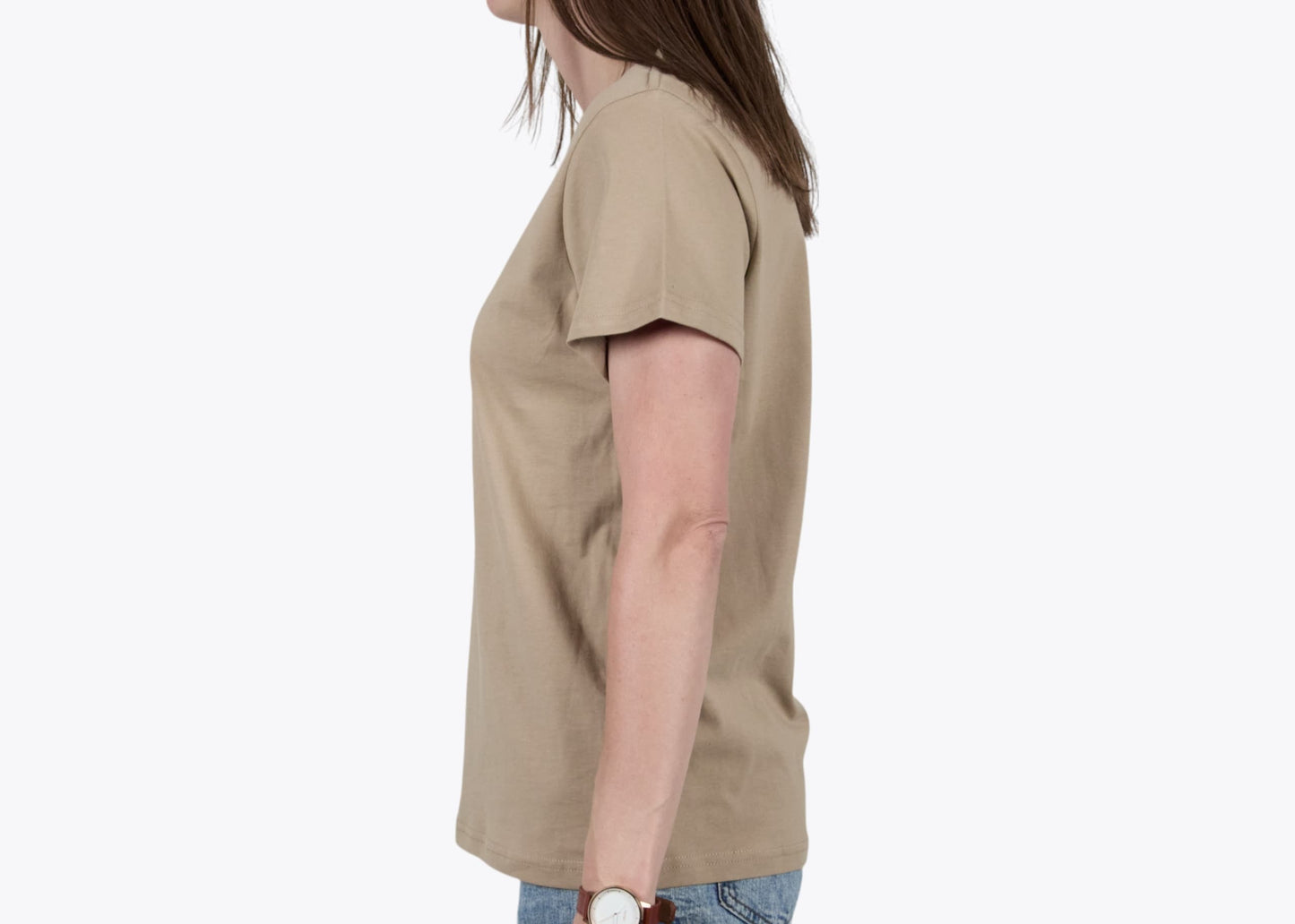 Custom Women’s Maple Cotton T-Shirt – Add Your Logo or Design