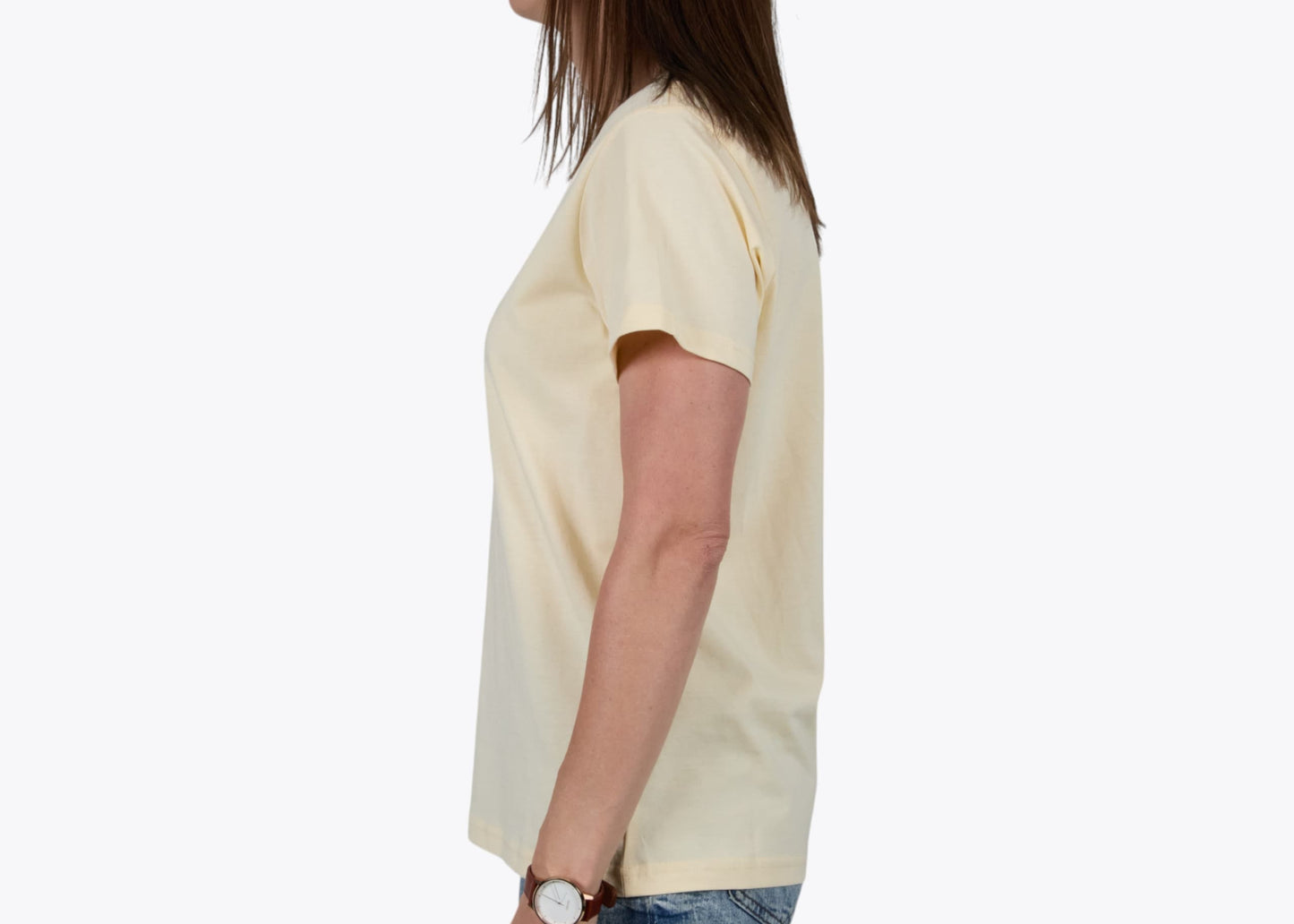 Custom Women’s Maple Cotton T-Shirt – Add Your Logo or Design