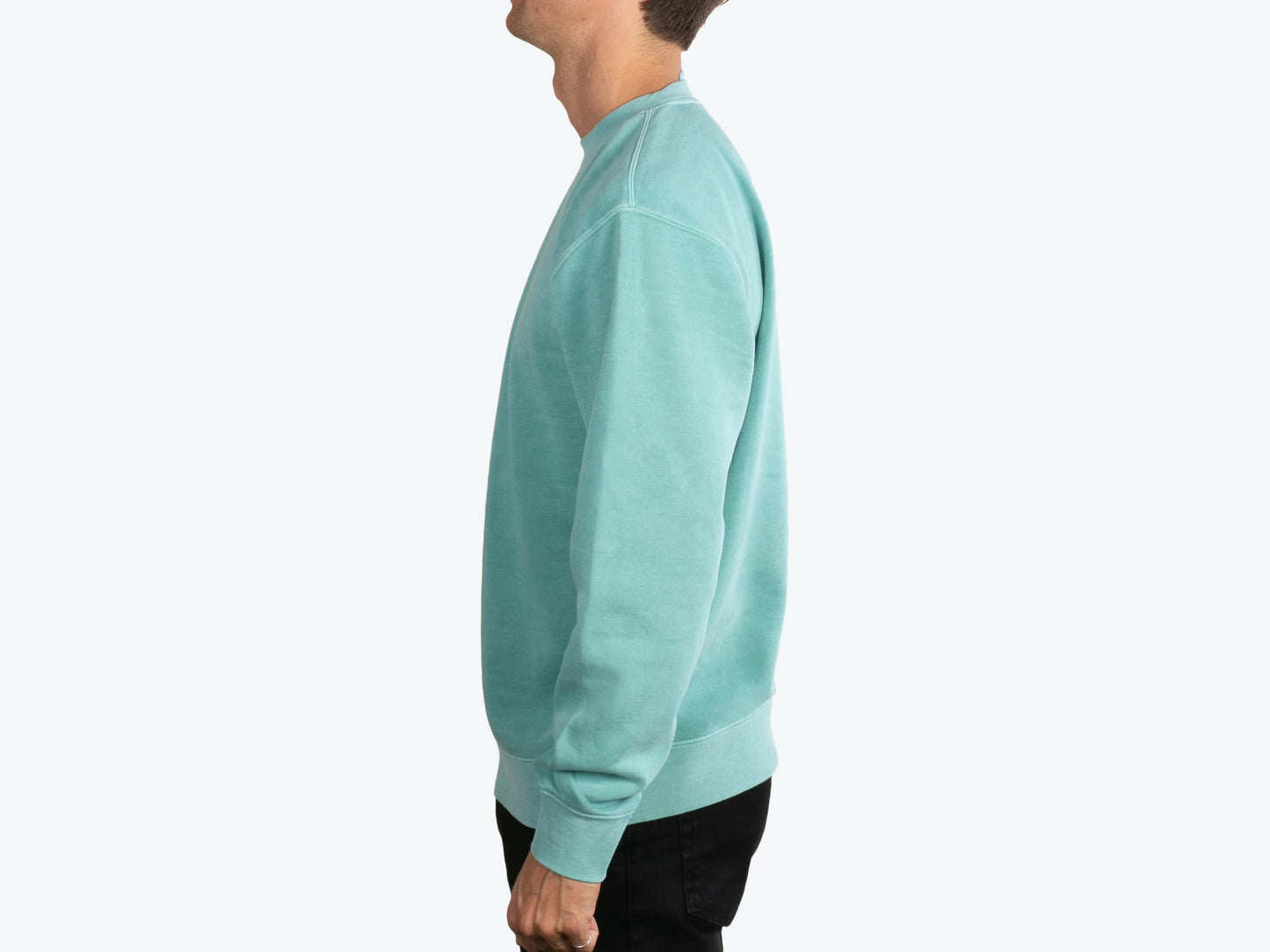 Custom Unisex Pigment-Dyed Crewneck Sweatshirt – Add Your Logo or Design