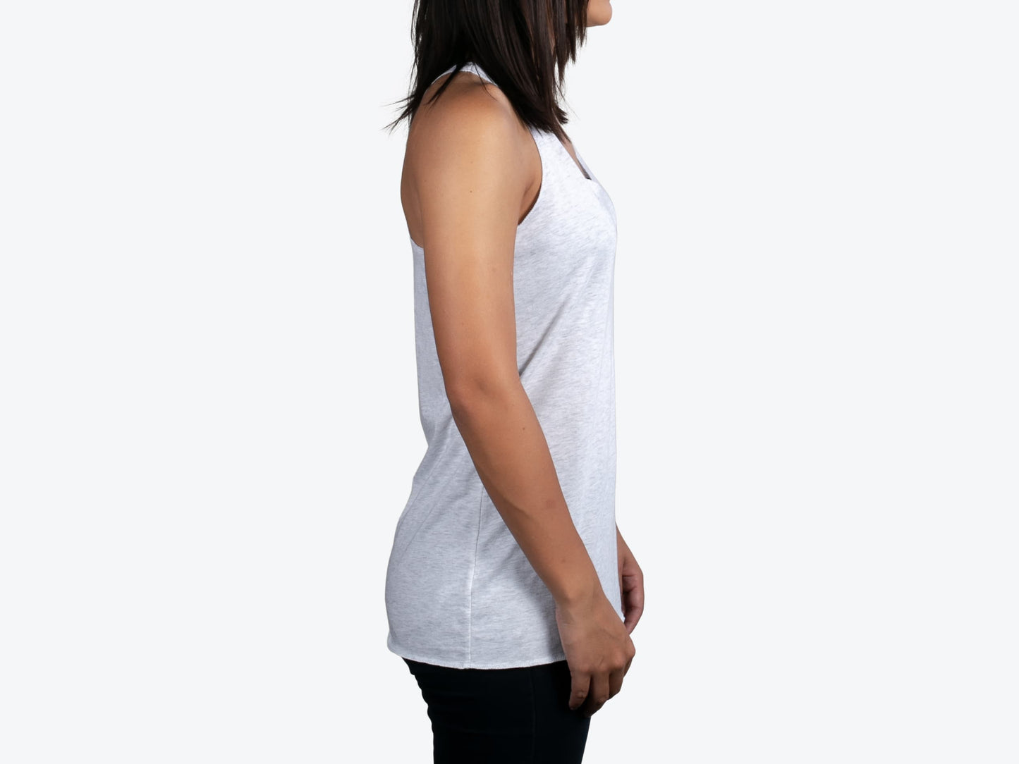 Custom Women’s Tri-Blend Racerback Tank – Add Your Logo or Design