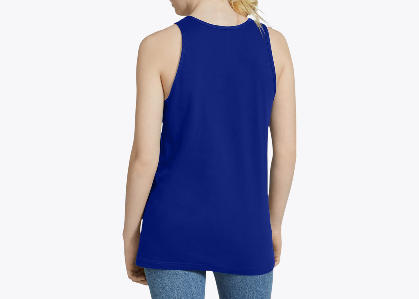 Custom Fine Jersey Tank – Add Your Logo or Design
