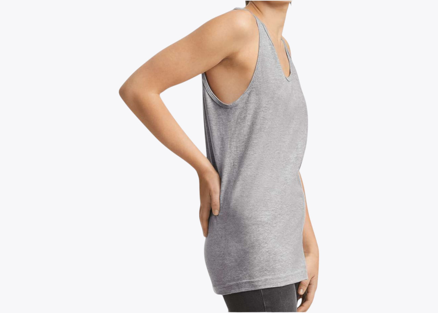 Custom Fine Jersey Tank – Add Your Logo or Design
