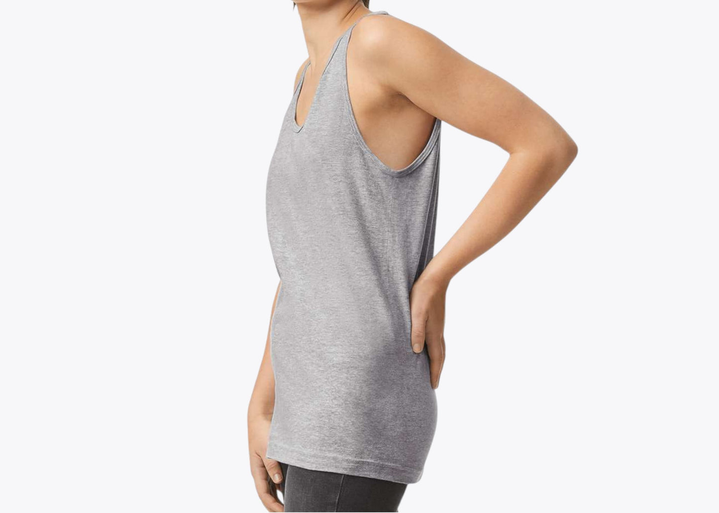 Custom Fine Jersey Tank – Add Your Logo or Design
