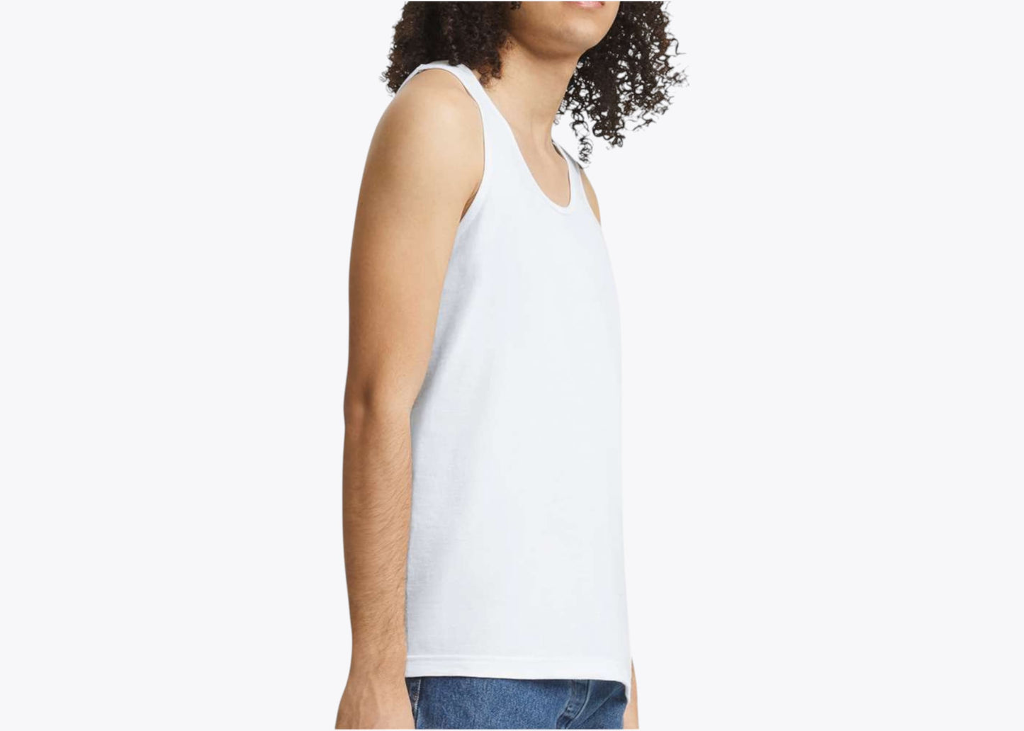 Custom Fine Jersey Tank – Add Your Logo or Design