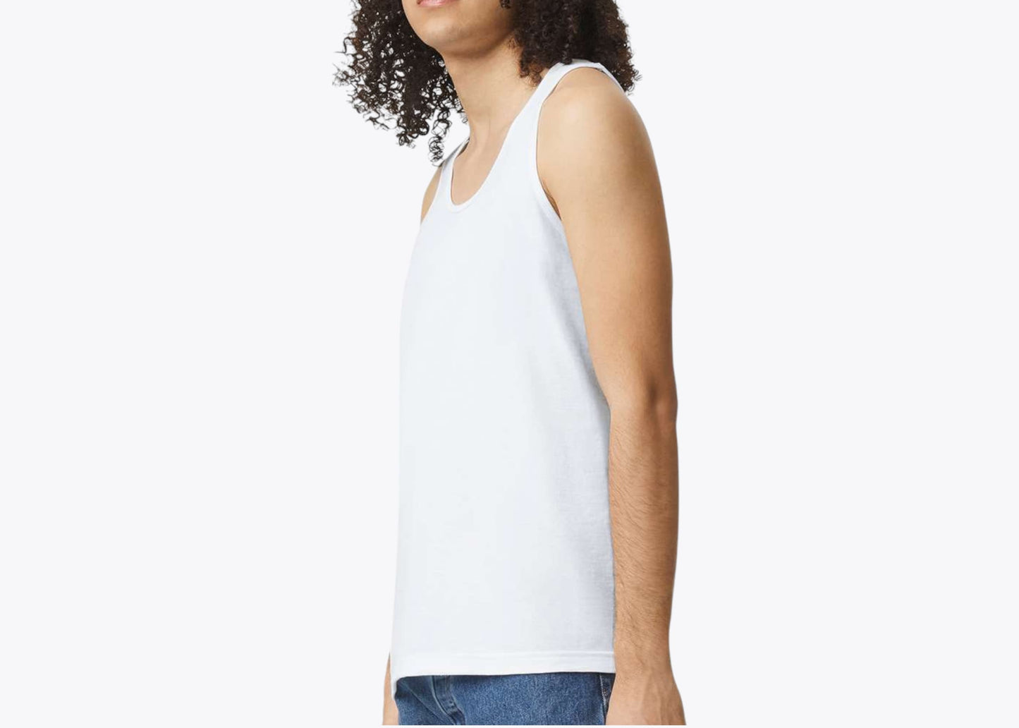 Custom Fine Jersey Tank – Add Your Logo or Design
