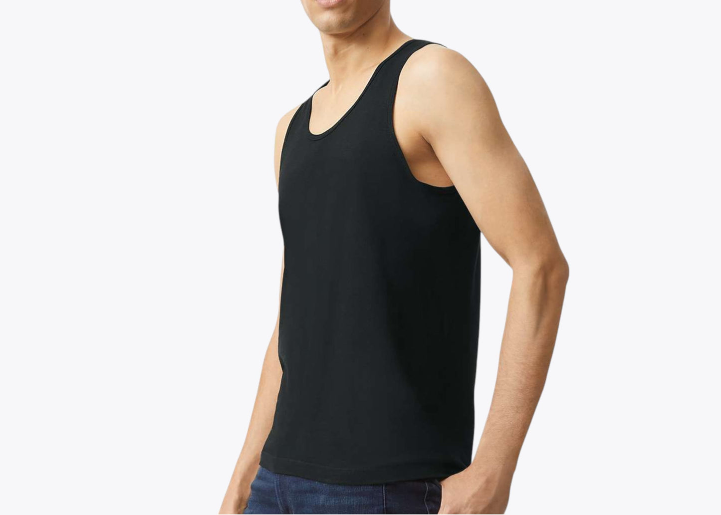 Custom Fine Jersey Tank – Add Your Logo or Design