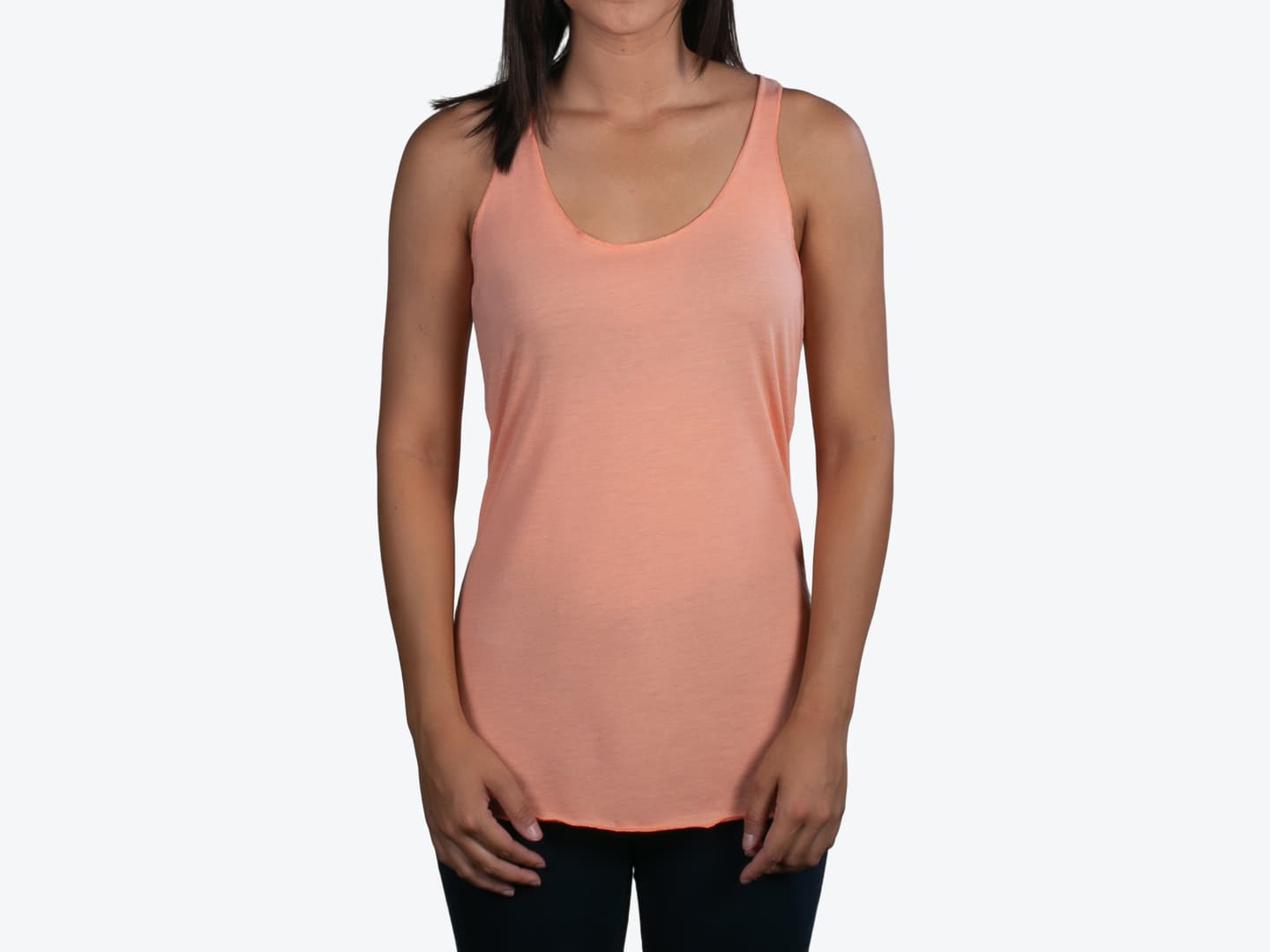 Custom Women’s Tri-Blend Racerback Tank – Add Your Logo or Design