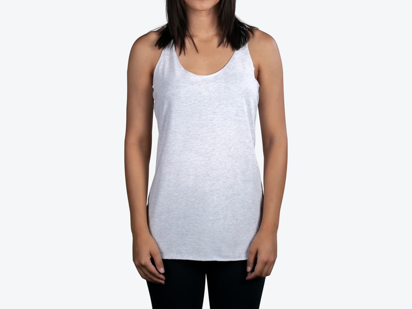 Custom Women’s Tri-Blend Racerback Tank – Add Your Logo or Design