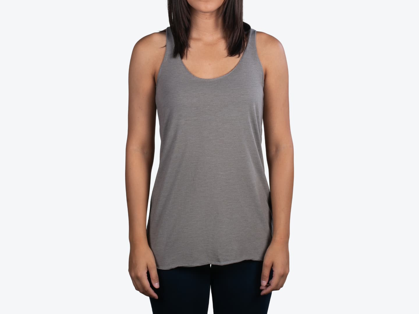 Custom Women’s Tri-Blend Racerback Tank – Add Your Logo or Design