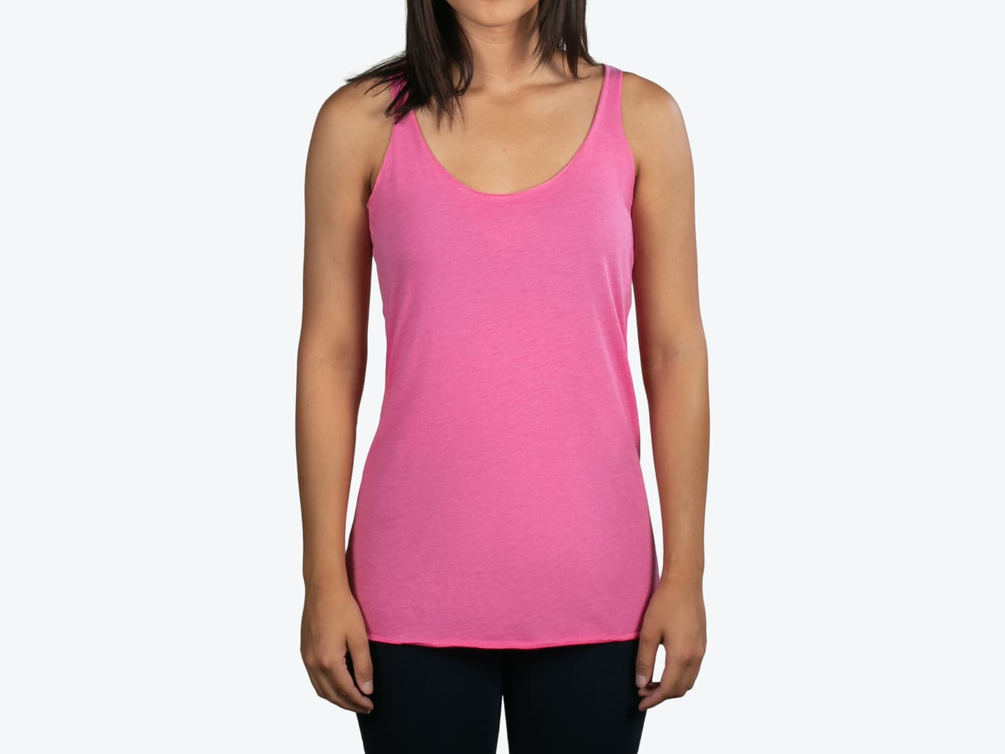 Custom Women’s Tri-Blend Racerback Tank – Add Your Logo or Design