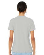BELLA + CANVAS Women’s Relaxed Fit Heather CVC Tee 6400CVC