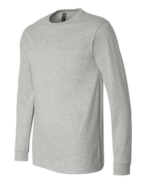 BELLA + CANVAS Heather CVC Long Sleeve Tee 3501CVC