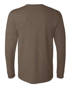 BELLA + CANVAS Heather CVC Long Sleeve Tee 3501CVC
