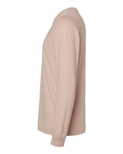 BELLA + CANVAS Heather CVC Long Sleeve Tee 3501CVC