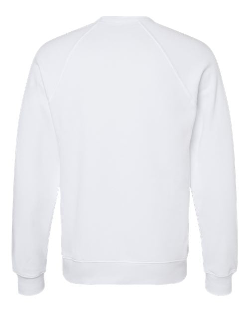 BELLA + CANVAS Unisex Sponge Fleece Raglan Crewneck Sweatshirt 3901