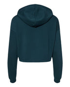 BELLA + CANVAS Women's Crop Fleece Hoodie Sweatshirt 7502