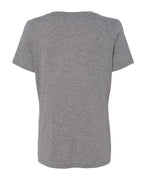 BELLA + CANVAS Women's Relaxed Triblend V-Neck Tee 6415